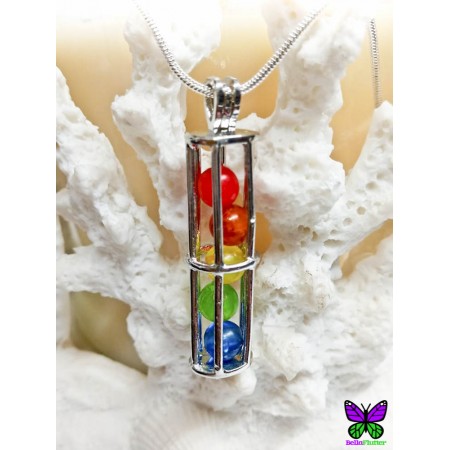 Stacker Cage - Includes Rainbow Beads